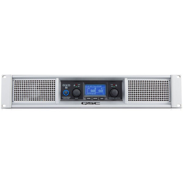 Main product image for QSC GXD8 Power Amplifier 2 x 1200 Watts at 4 Ohms w 245-6918